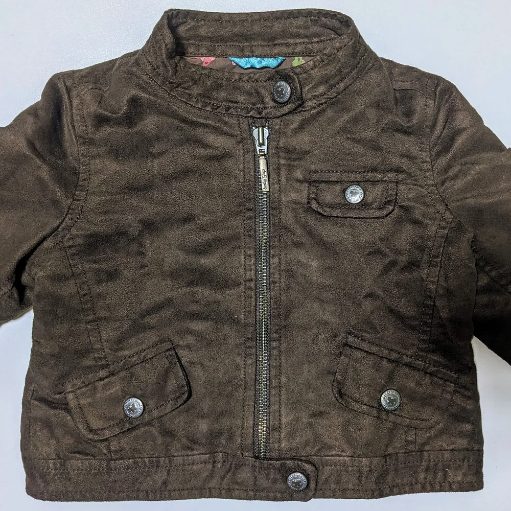 GAP Vintage Faux Suede Jacket